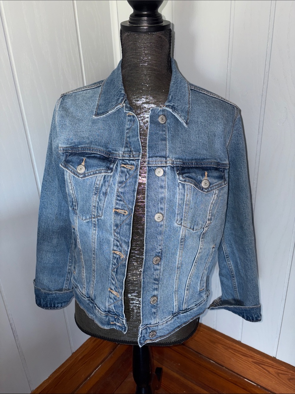 Old Navy Medium Wash Denim Jacket